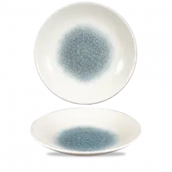 Churchill Raku Topaz Blue Isla Deep Tallrik 27cm