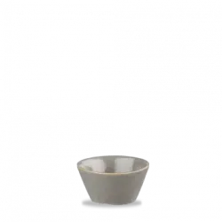 Churchill Stonecast Grey Sauce Dish 9cl