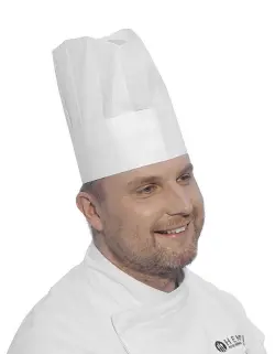 Chef's hat - 280x230 mm nonwoven PP