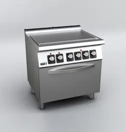 Spis med 1 solid platta och ugn