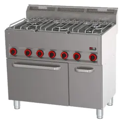 Gasspis 5 med elektrisk varmluftsugn - RM Gastro