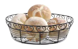 Trådkorg - oval 255x160x(H)80 mm