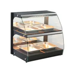 heated countertop display - Quartz two levels