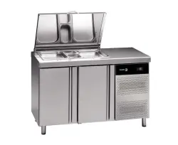 Saladette 2 dörrar - 1342x700x850mm - Fagor