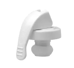 Flaskpropp med enkel förslutning - grön, röd, vit