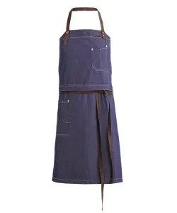 RAW Bröstlappsförkläde - Denim - Kentaur