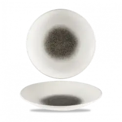 Churchill Raku Quartz Black Isla Deep Tallrik 25,3cm