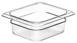 Kantin GN 1/6 Polykarbonat Transparent Cambro Camwear