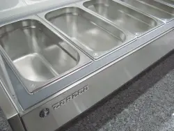 Kylränna Coreco för GN 1/3 - med rostfritt lock