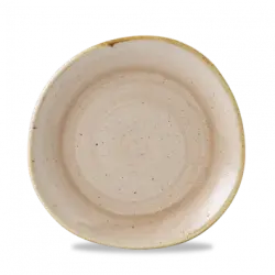 Churchill Stonecast Nutmeg Cream Round Trace Tallrik 21cm