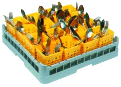 Diskkorg "DELUXE" Bestick, 105x105x130mm, Fagor