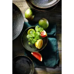 Djup tallrik Metallic 15 cm