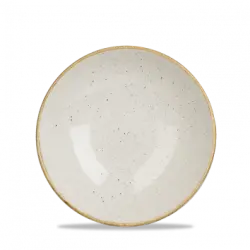 Churchill Stonecast Barley White Djup Tallrik 18,2cm