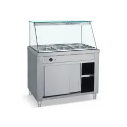 Vattenbad 5GN med underrede, 1700x700x1300mm