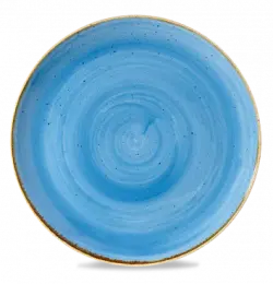 Churchill Stonecast Cornflower Blue Round Evolve Tallrik 32,4cm
