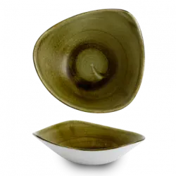 Churchill Stonecast Plume Green Lotus Bowl 23,5 - 60cl