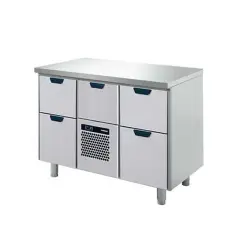 Barkylbänk Porkka med 5 lådor - 1260x550