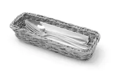 Cutlery basket - 270x100x45 mm black PP