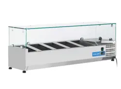 Kylränna 130 cm - till 5x 1/4 GN