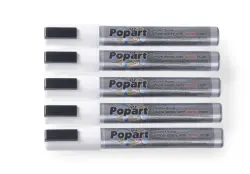 Chalk marker white - width 5 mm