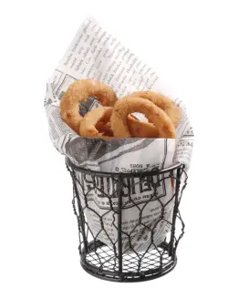 Trådkorg - rund Ø120x(H)110 mm