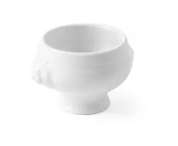Tapas dish Leon - 55x45 mm white porcelain