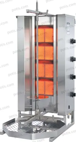 Kebabgrill Potis MU GD4 - Gas