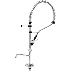 Förspolningsdusch komplett med kran, Monolith