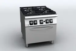 Gasspis 4 brännare och ugn