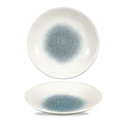 Churchill Raku Topaz Blue Isla Deep Tallrik 25,3cm