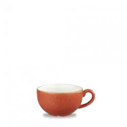 Churchill Stonecast Orange Cappuccino Cup 34cl
