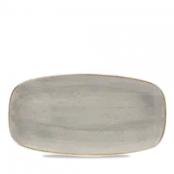Churchill Stonecast Grey Chefs Oblong Tallrik 12,7x26,9cm
