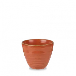 Churchill Stonecast Orange Ripple Chip Mug 28cl