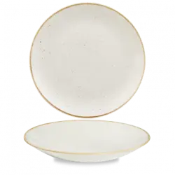 Churchill Stonecast Barley White Deep Tallrik 27cm