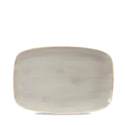 Churchill Stonecast Grey Chefs Oblong Tallrik 15,7x23,7cm