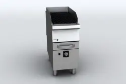 Lavastensgrill gas gjutjärns eller rostfritt galler