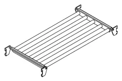 Hylla till vindisplay