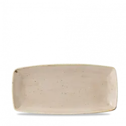 Churchill Stonecast Nutmeg Cream X Squared Oblong Tallrik 29,5cm