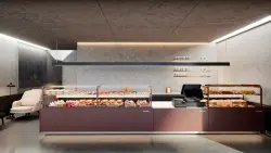 Displaymonter Neutral 1250mm, Magnus