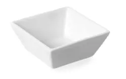 Tapas dish 'Cuadrado' - 80x80x35 mm white porcelain