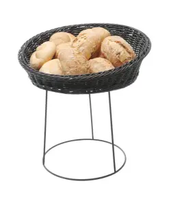 Riser for bread basket - 200/250x180 mm black PP