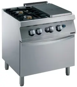 GASHÄLLSPIS + 2 BRÄNNARE + GASUGN 800 MM - Zanussi