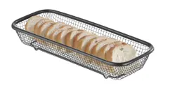Food basket - black 310x125x55 mm