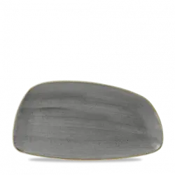 Churchill Stonecast Grey Chefs Geo Tallrik 13,5x35cm