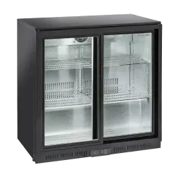 Backbar 201 liter - 2 skjutdörrar, Coolhead