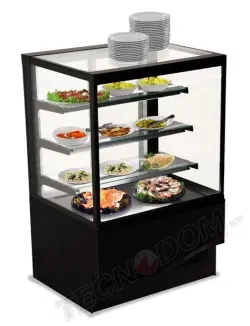 Konditorikyl med rakt glas - fler olika storlekar