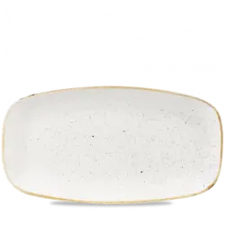 Churchill Stonecast Barley White Chefs Oblong Tallrik 18,9x35,5cm
