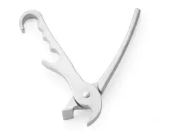 Grepptång för pizzapanna- aluminium 200 mm