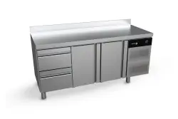 Kylbänk med lådor - välj antal lådor - Advance - 1800x700x850mm - Fagor