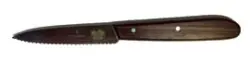Victorinox - Skalkniv, 8 cm  spetsig, vågig